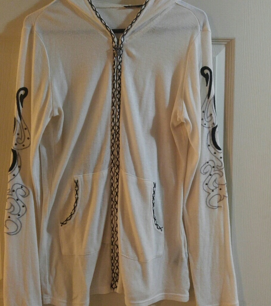Enti black & ivory hoodie